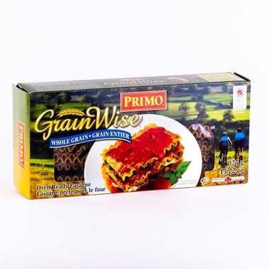 Primo Grainwise Pasta  Primo Whole Grain Lasagne  